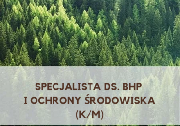 Specjalista ds. BHP i ochrony środowiska (k/m)