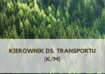 Kierownik ds. transportu (k/m)